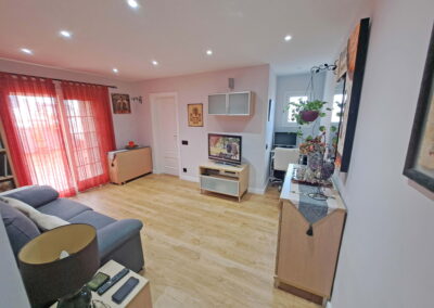 Reforma comedor y habitación en baño Passeig Valldaura